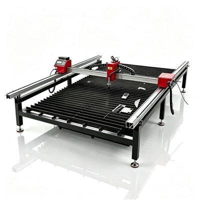 Doub -Drive 1530 Portable CNC Plasma & Flanm dife Koupe machin